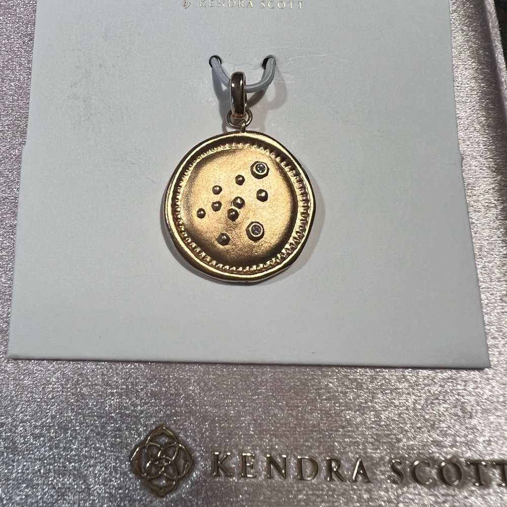 Kendra Scott Aquarius Coin Charm